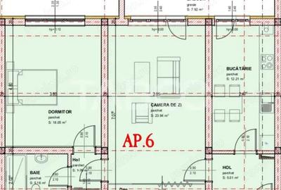Apartament cu 2 camere decomandat în Central - 1