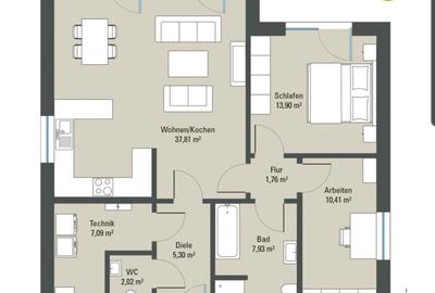 Casă cu 3 camere cu Teren 1000 Mp în Zădăreni - 3