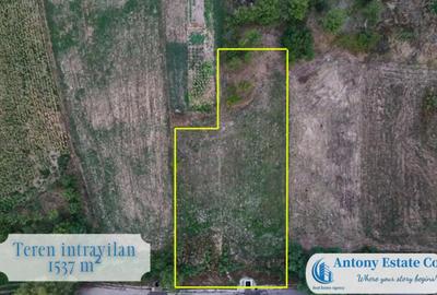 Teren de 1537 mp, în Bălaia - 2