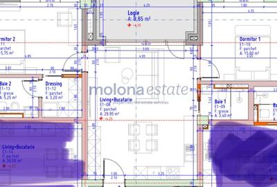 Apartament cu 3 camere semidecomandat în Semicentral - 2