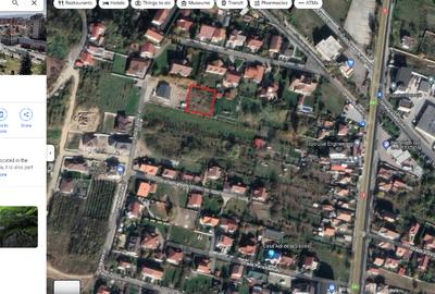 Teren Construcții intravilan de 1065 mp, în Periferie