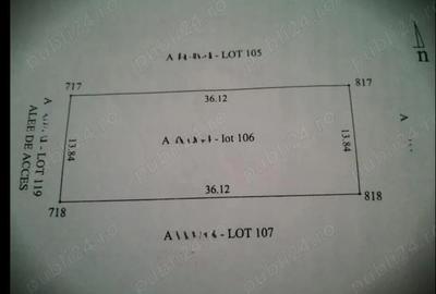 Teren de 500 mp, în Km 5