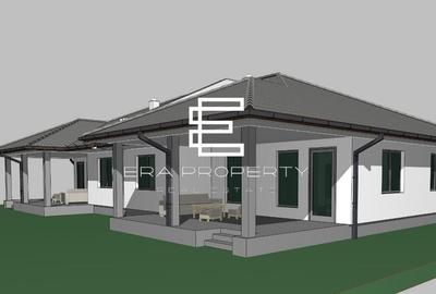 Case pe un singur nivel teren 479 mp cu panouri solare – Cristian/Sibiu - 2