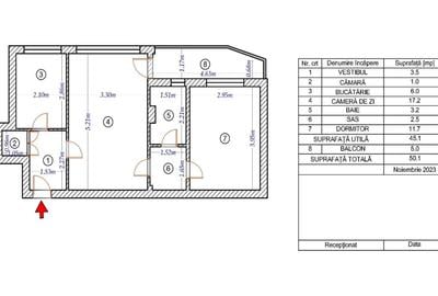 Apartament cu 2 camere semidecomandat în Tei - 8