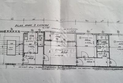 Apartament cu 3 camere semidecomandat, mobilat în Circumvalațiunii - 6