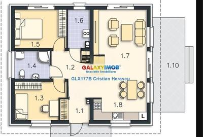 Parc Samurcasi Crevedia 3 camere 2 bai 85 mputili 400 mp teren - 1