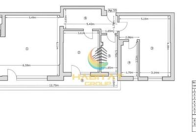 Penthouse cu 3 camere semidecomandat în Theodor Pallady - 2