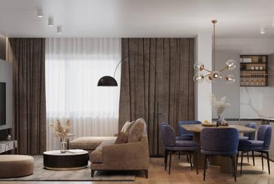 Apartament cu 3 camere decomandat în Parcul Carol
