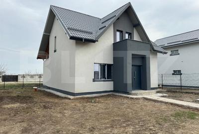 Casa semi-finisata P + M, 110 mp utili, teren 339 mp, Pielesti, zona Magnolia - 18