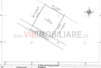 Teren de 479 mp, în Domnești