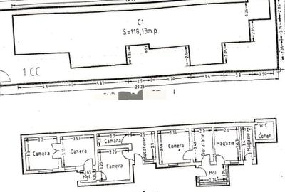 5 CAMERE | 118 MP UTILI | ZONA LINISTITA | MEDEEA - 15