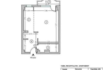 Garsonieră în Iancului