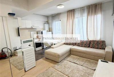 Apartament cu 2 camere semidecomandat, mobilat în Băneasa