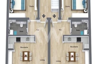 De vanzare - Apartament cu 2 camere, Busteni - 5