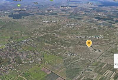 Giroc Teren 10.000mp cu PUZ in lucru | Destinatie - 7 Blocuri P+2+R - 2