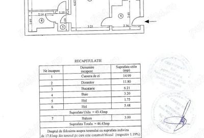 Apartament cu 2 camere semidecomandat în Independenței - 7