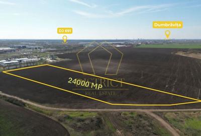 Teren agricol extravilan de 24000 mp, în Giarmata - 1