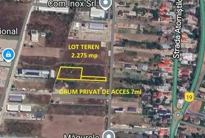 Teren Industrial 2.550 mp Acces Centura Magurele Ilfov - 1