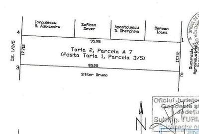 Teren de 1699 mp, în Central