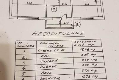 Apartament cu 2 camere decomandat, mobilat în Morarilor - 12