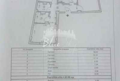 OPORTUNITATE RARA IN CAPITOL ! APARTAMENT 3CAM DEC, 2 BAI - 5