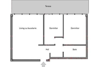 Apartament cu 3 camere semidecomandat, mobilat în Gheorgheni - 8