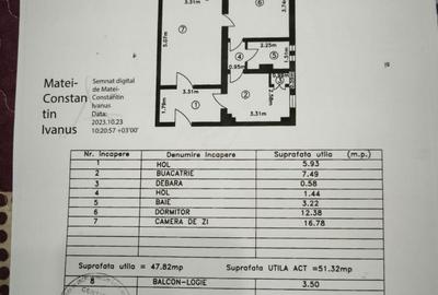 Apartament cu 2 camere decomandat în Central - 2