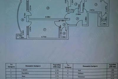 Apartament cu 2 camere decomandat în Bârlad - 1