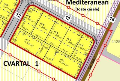 Parcele de vânzare într-un cartier exclusivist - Suprafațe între 550 mp și 900 m - 3