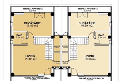 Casă cu 3 camere cu Teren 350 Mp în Bucium - 3