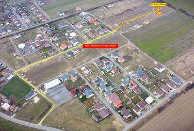 Teren Construcții intravilan de 541 mp, în Moșnița Nouă