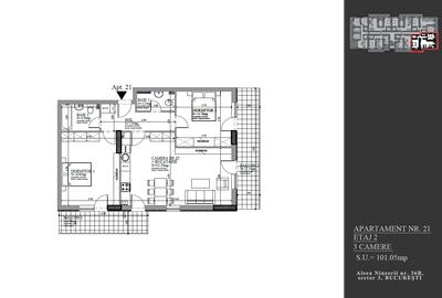 Apartamente 3 camere, Trapezului, P+2, Bloc NOU 2026! - 6
