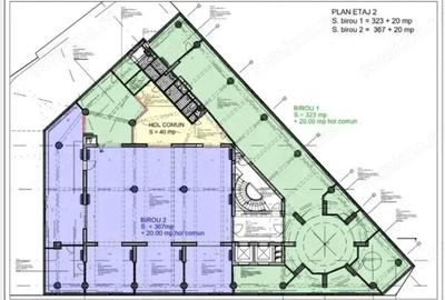 Spatiu de birouri de inchiriat Universitate - 2