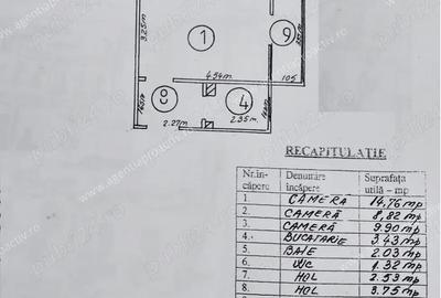 Apartament cu 3 camere semidecomandat în Micro 40 - 6