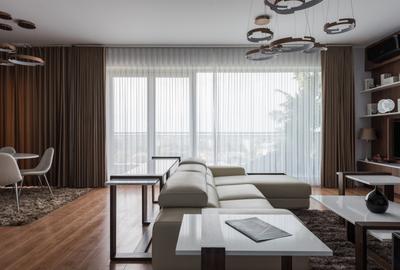 Penthouse cu 4 camere decomandat, mobilat în Domenii