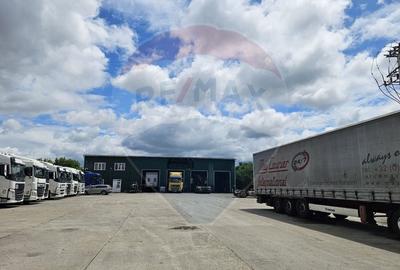 Hala industriala P+1 - 490 mp utili | Teren 2.447 mp | Platforma beton - 26