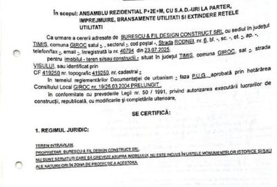 Teren Construcții intravilan de 5000 mp, în Giroc - 2