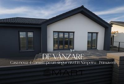 Casa noua 4 camere pe un singur nivel in Sanpetru - Primaverii - 1