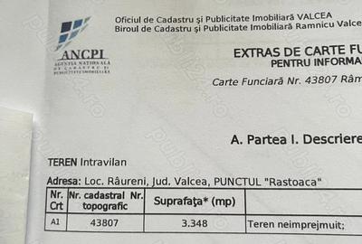 Teren de 3348 mp, în Râureni - 9