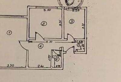 Apartament cu 2 camere decomandat, mobilat în Ștefan cel Mare