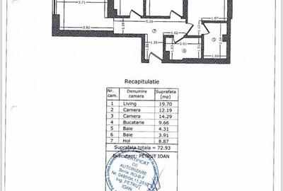 Apartament cu 3 camere decomandat, mobilat în Militari - 4
