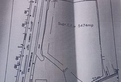 Teren de 5470 mp, în Giroc