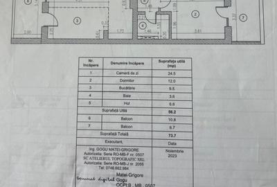 Apartament cu 2 camere semidecomandat, mobilat în Floreasca - 3