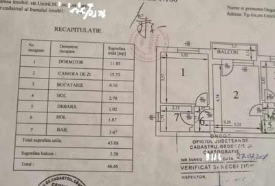 Apartament cu 2 camere decomandat în Central - 9