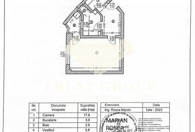 Garsonieră decomandată, mobilată în Cișmigiu - 19