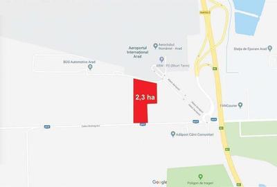 Teren industrial in vecinatatea aeroportului - 1