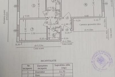 Apartament cu 2 camere decomandat în Lacu - 2