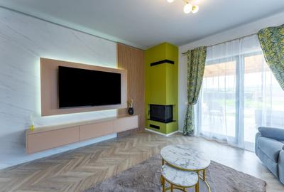 Casa cuplata de 4 camere, ultra moderna, curte cu piscina, zona Jucu - 2