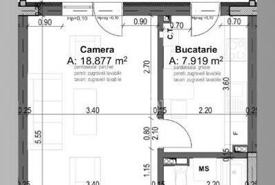 Theodor Pallady - Garsoniera 38 mp - Comision 0% - 2