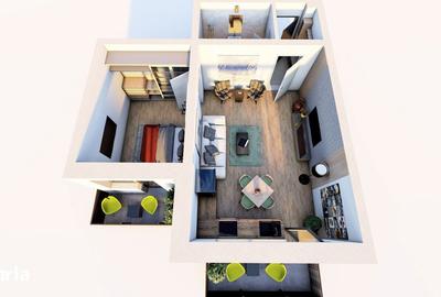 Apartament cu 2 camere în Sânpetru - 4